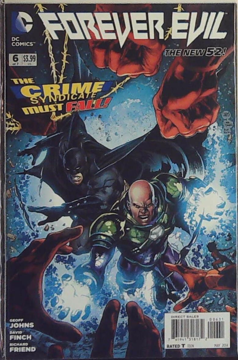 FOREVER EVIL #6 (2014) - BATMAN VARIANT - Back Issue