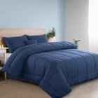 5 Piece Comforter Set Bed in a Bag All Season Reversible Bedding Comforter Set