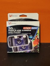 2 Pack 35mm Single Use Camera 54 pics exposures Indoor Outdoor EXP 05/2014