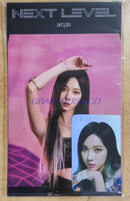 aespa Next Level SMTOWN OFFICIAL GOODS HOLOGRAM PHOTO CARD SET