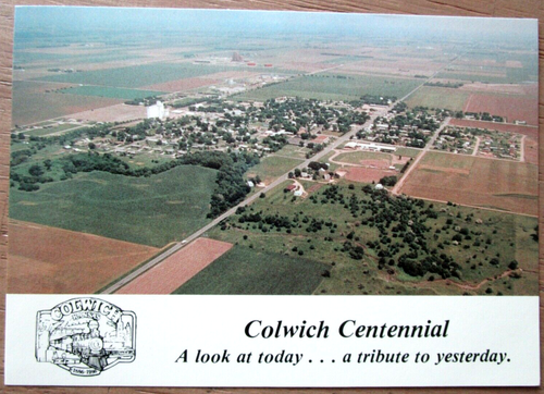Colwich Kansas Centennial 1886-1986 Postcard -T-73 | eBay UK