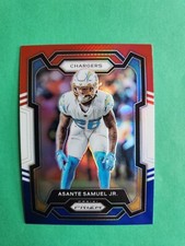 2023 Panini Prizm Red White and Blue Prizm #152 Asante Samuel Jr. Los Angeles