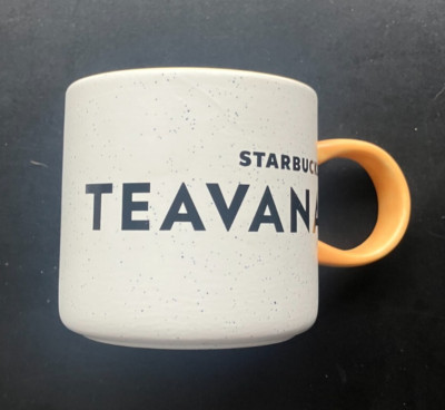 STARBUCKS COFFEE TEAVANA MUG/TASSE 355ML 2017 GEBRAUCHT