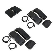 Parrillas de altavoz con tapa de alforja de 6X9" aptas para Harley Electra Street Glide 1993-2013