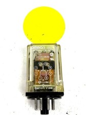 OMRON RELAY #MK2PN-UA-AC120, 5A, 230VAC/28VDC, COIL: 120VAC, JAPAN, 8 PIN