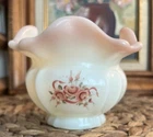 Vintage Fenton Ruffled edge Bowl 1970s
