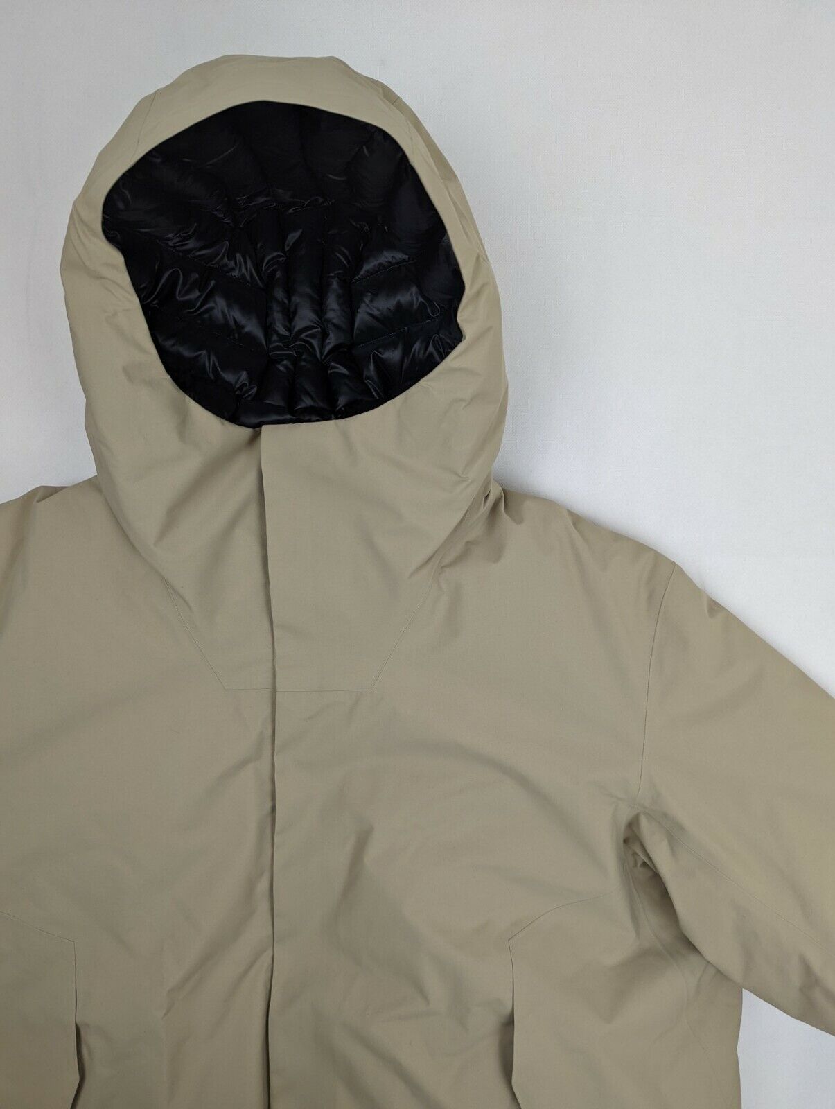 Arc'teryx Veilance Monitor Down Coat Jacket Cresent Beige XXL