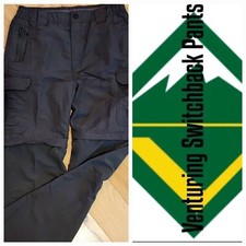 Venture Crew BSA Womens XS Uniform Pants Switchback Convertible BarelyWorn NICE