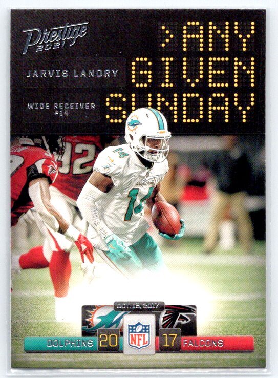 Jarvis Landry 2021 Panini Prestige Any Given Sunday #AGS-JL