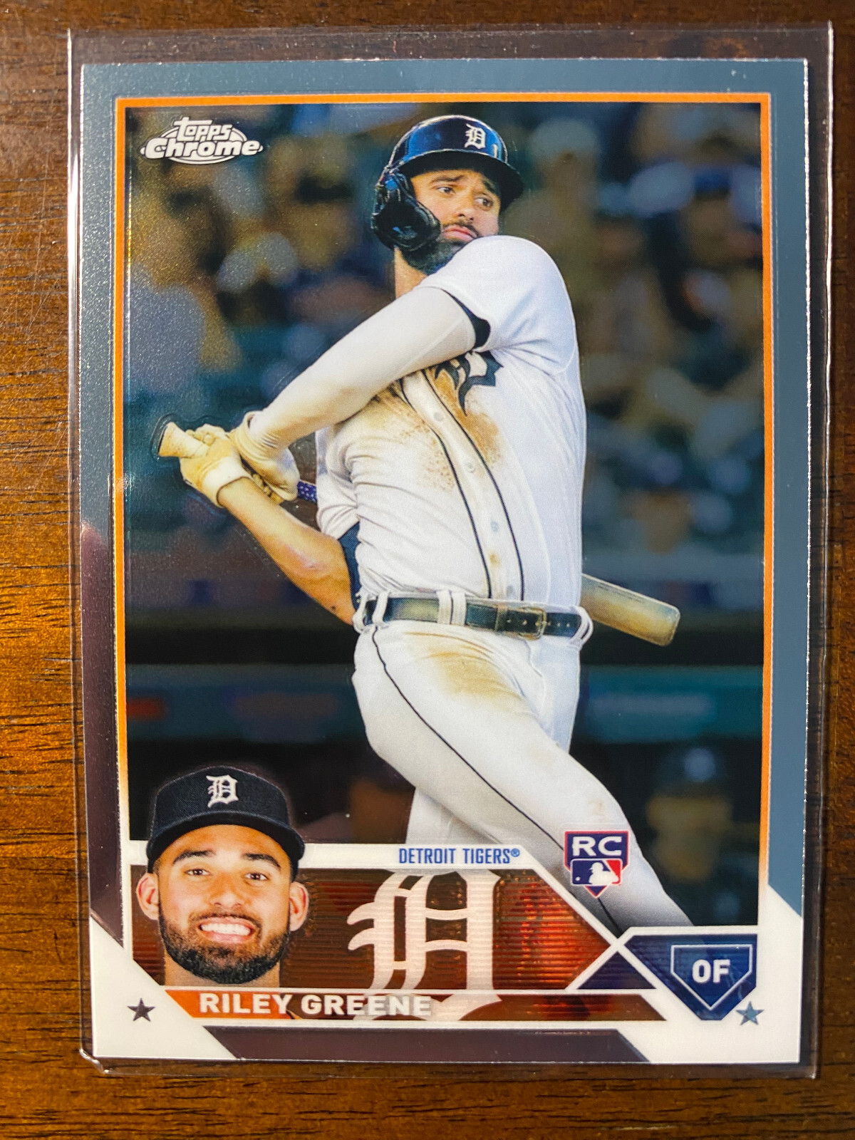 2023 Topps Chrome Riley Greene #182 RC Rookie Detroit Tigers