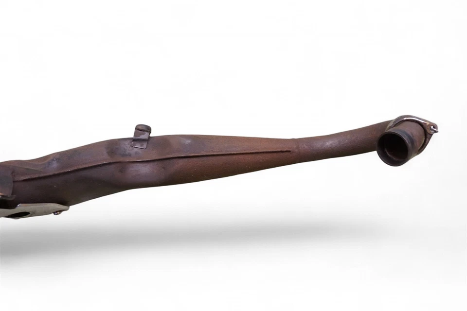 Tubo de escape y protector cromado Suzuki TS 125 1973 74 TS125 1972 a 1974 #13 *2527 Foto 4 de 4