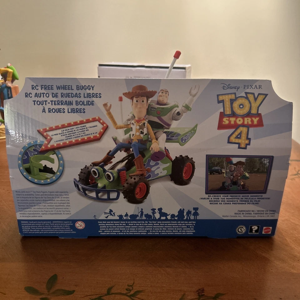 Disney Pixar Toy Story 4 RC Rueda Libre Buggy Push and Go -NUEVO Foto 2 de 4