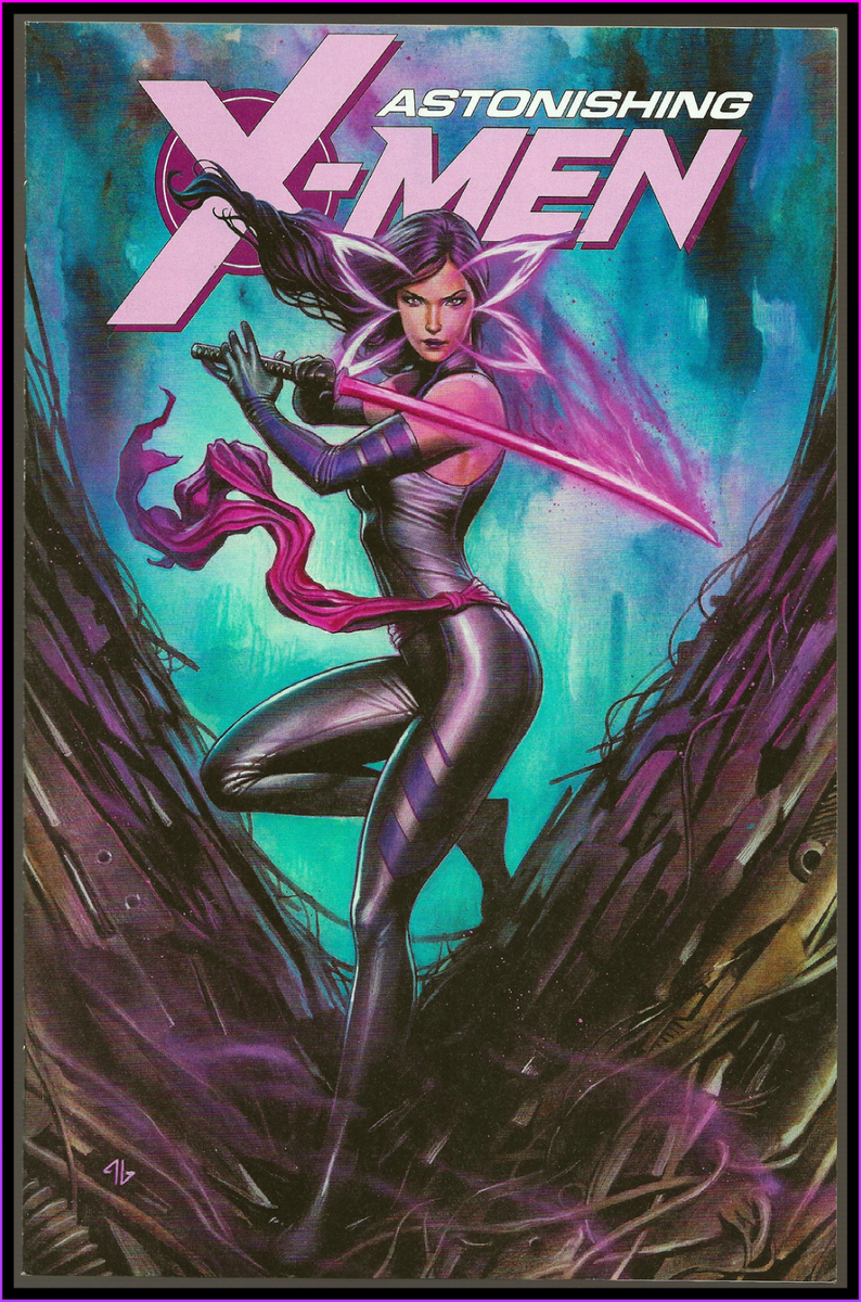 ASTONISHING X-MEN #1 (2017) GRANOV EXCL LTD PSYLOCKE VARIANT