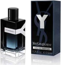 Y By YSL YVES SAINT LAURENT 0.25oz / 7.5ml EDP MINI NEW IN BOX