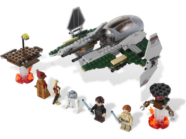 【絶版・未開封】STAR WARS 12インチアクションフィギュア 7体セット BRAND NEW LEGO STAR WARS SET 9494 Anakin's Jedi Interceptor