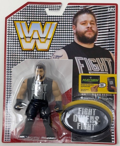 2017 MATTEL RETRO WWE SERIES 4 KEVIN OWENS SEALED ...