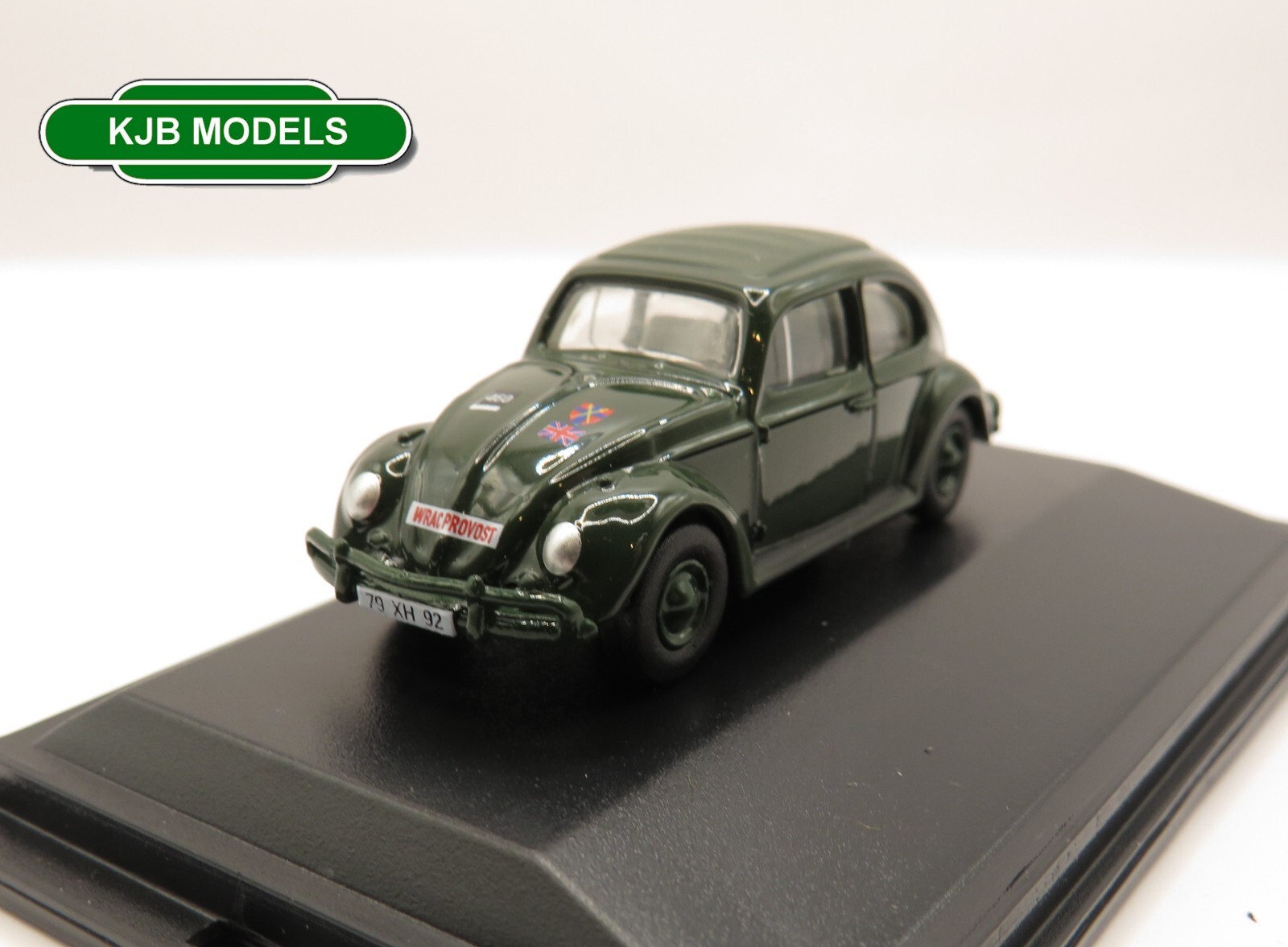 BNIB OO GAUGE Oxford 1:76 76VWB012 Wrac Provost British Army Of Rhine VW Beetle