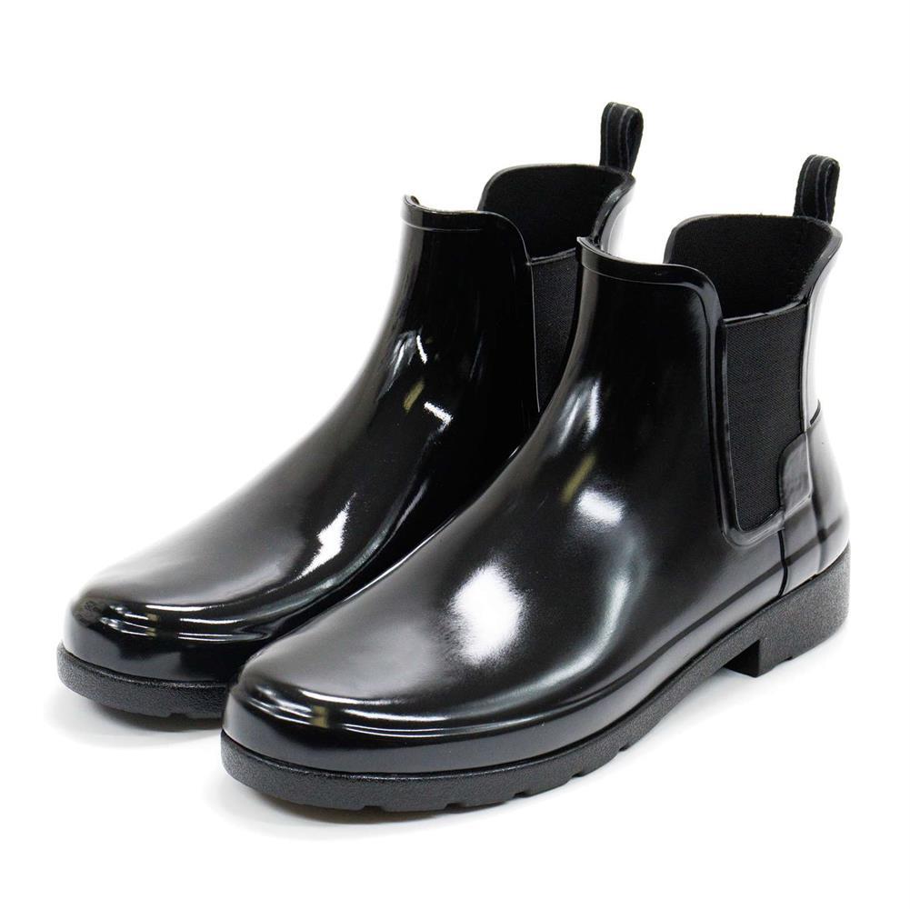 NEW HUNTER Women's Original Refined Gloss Slim Fit Chelsea