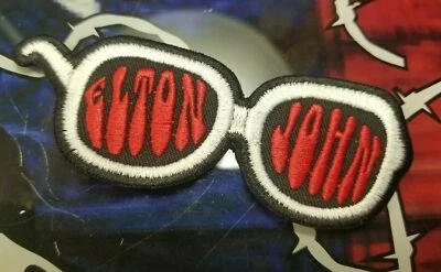 EMBROIDERED ELTON JOHN ROCK BAND PATCH (Please Read Ad)