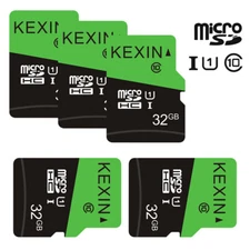 1/3/5 Pack 32GB Micro SD TF Card SDXC Class 10 Flash Memory Card Storage Card