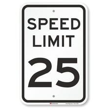 SmartSign 18 x 12 inch 12x18 inches, 12" x 18" EG Reflective Aluminum Sign