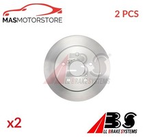 BREMSSCHEIBEN SATZ PAAR HINTEN ABS 18077 2PCS P FÜR SUZUKI SX4,SWIFT III