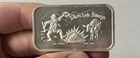SILVER LODE BONANZA .999 FINE SILVER VINTAGE BAR ONE OUNCE SILVER .999 BAR