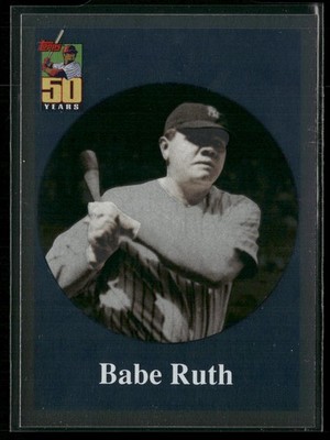 2001 Topps #BT2 Babe Ruth Before There Was Topps