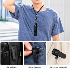 Mini Body Camera Portable Wearable Clip Pocket Cam Video Recorder 1080P