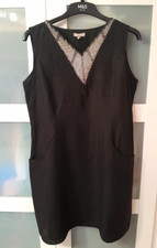 TK Maxx,  100% linen, encrusted, A-line dress, black, size XL
