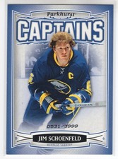 06/07 UD PARKHURST JIM SHOENFELD CAPTAINS SP /3999 #165