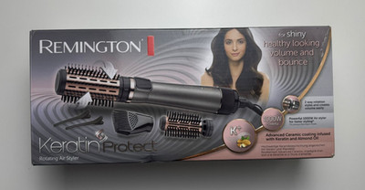 Remington Keratin Protect AS8811   Warmluftbürste,gebraucht,sehr gut, 2 Aufsätze