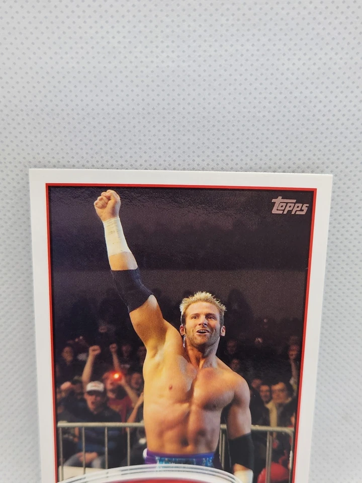 2012 Topps WWE Raw #19 Zack Ryder Wrestling Superstar Card NM Iced-Z Broski - Image 2 of 4