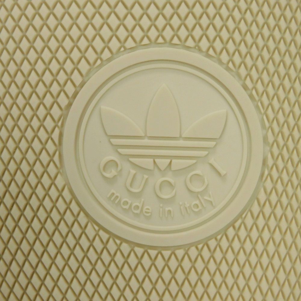 GUCCI Sandals Trefoil Platform 38 1/2 Pink Thick Sole Multicolor 25.5cm Logo Sil thumbnail 16