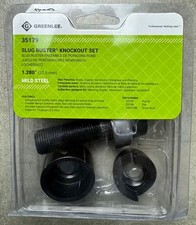 Greenlee 35179 Slug-Buster® Knockout Set ISO-32, 32.5mm Hole Size
