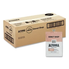 FLAVIA 48019 0.28 oz. Pouch Alterra Coffee Freshpack - Donut Shop (100/CT) New
