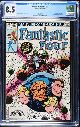FANTASTIC FOUR #248 CGC 9.0 & #253 CGC Graded 8.5 John Byrne Cover MARVEL 1982