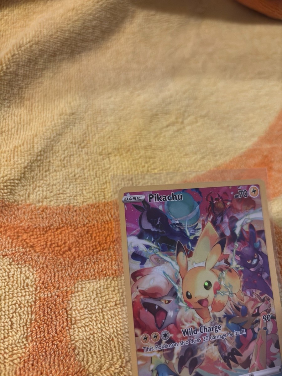 Pokémon Pikachu 160/159 Crown Zenith Secret Rare Full Art Card