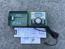 Orbit 57896 6-Station Outdoor Swing Panel Sprinkler System Timer with LCD Screen