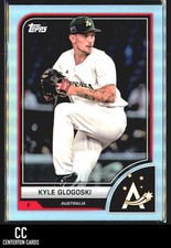 2023 Topps World Baseball Classic #4 Kyle Glogoski Rainbow Foil Australia