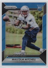 2016 Panini Prizm Rookie Light Blue Prizm 138/199 Malcolm Mitchell #284 0q3