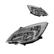 Scheinwerfer links rechts H7/H1 für Opel Meriva B Großraumlimousine S10