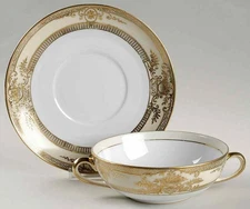 Noritake Fleurgold Cream Soup & Saucer 1388915