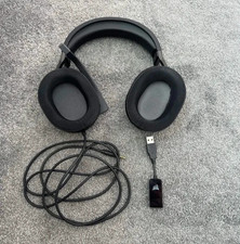 CORSAIR HS65 Surround Wired Gaming Headset, PC Mac PS4 PS5 Xbox Nintendo