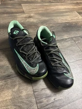 Nike KD 6 Men's Night Vision Basketball Sneakers Black/Green, Size 12