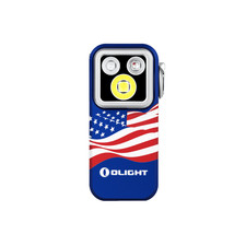 NEW Olight Oclip Pro S STARS STRIPES Clip Flashlight 600 Lumens White, UV, RGB