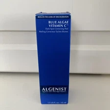 NEW Algenist BLUE ALGAE VITAMIN C Dark Spot Correcting Peel 1.5oz Alguronic Acid