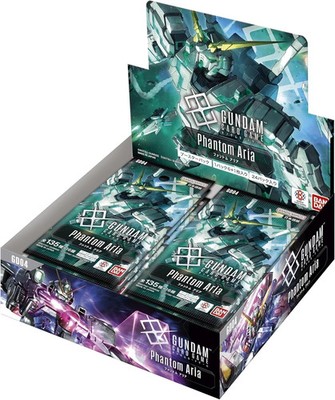 Gundam Card Game Phantom Aria Booster Box GD04 Japanese Factory