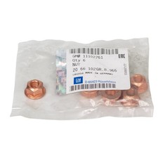 6x ORIGINAL GM Opel Mutter Abgaskrümmer ASTRA CORSA INSIGNIA ZAFIRA 1102751