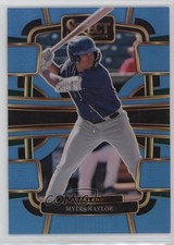 2024 Panini Select Concourse Light Blue Prizm 151/199 Myles Naylor #41 b4d